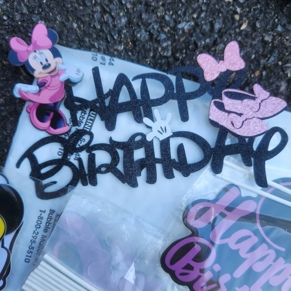 Mickey & Minnie Mouse Birthday Party Items First Fun to be one